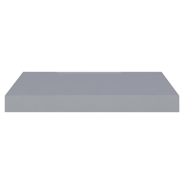 Graue schwebende Wandregale Chan 40x23x3,8cm (4 Stück MDF)