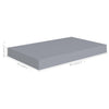 Graue schwebende Wandregale Chan 40x23x3,8cm (4 Stück MDF)