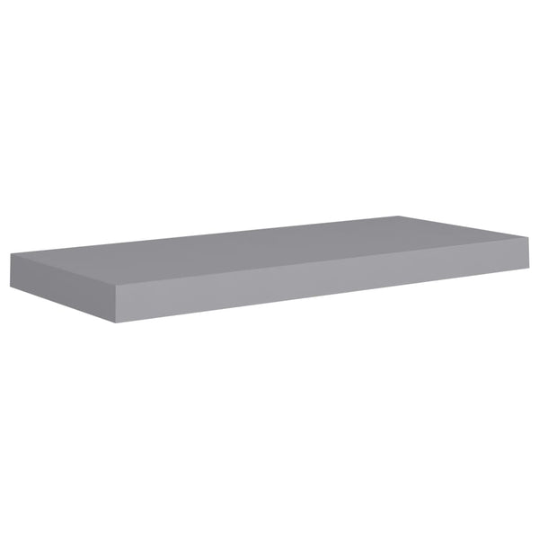 Wandregal Chan grau schwebend 60x23,5x3,8cm (MDF)