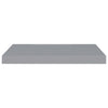 Wandregal Chan grau schwebend 60x23,5x3,8cm (MDF)