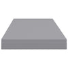 Wandregal Chan grau schwebend 60x23,5x3,8cm (MDF)
