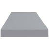 Wandregal Chan 80x23,5x3,8cm grau schwebend (MDF)