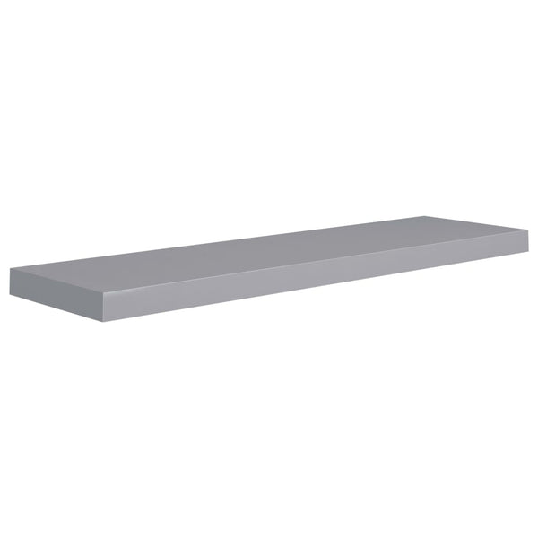Wandregal Chan 90x23,5x3,8cm grau (MDF) schwebend