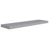 Graue schwebende Wandregale Chan 90x23,5x3,8cm (2 Stück MDF)