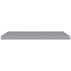 Graue schwebende Wandregale Chan 90x23,5x3,8cm (2 Stück MDF)