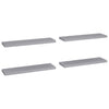 Graue schwebende Wandregale Chan 90x23,5x3,8cm (4 Stück MDF)