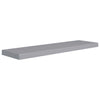Graue schwebende Wandregale Chan 90x23,5x3,8cm (4 Stück MDF)