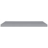 Graue schwebende Wandregale Chan 90x23,5x3,8cm (4 Stück MDF)