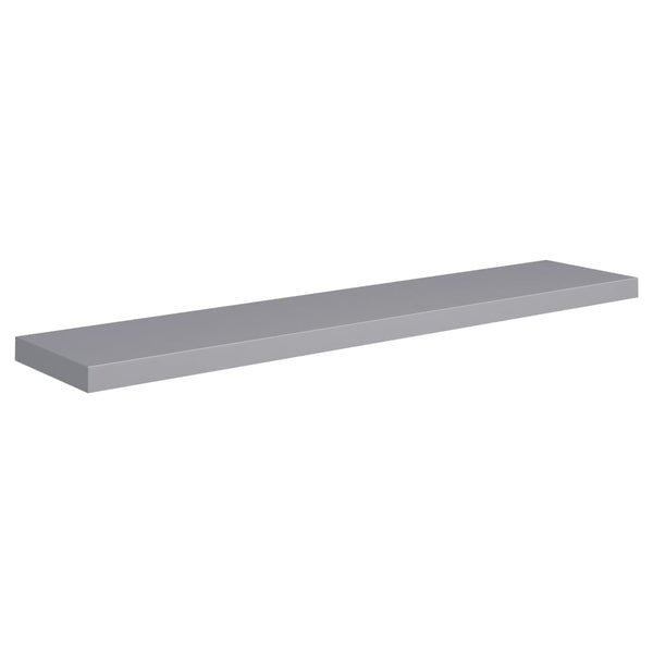 Wandregal Chan Grau schwebend 120x23,5x3,8cm (MDF)
