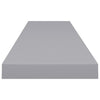 Wandregal Chan Grau schwebend 120x23,5x3,8cm (MDF)