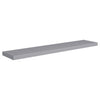 Graue schwebende Wandregale Chan 120x23,5x3,8cm (2 Stück MDF)