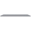 Graue schwebende Wandregale Chan 120x23,5x3,8cm (2 Stück MDF)