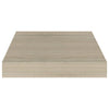 Schwimmende Eichen-Wandregale Chan 23x23,5x3,8cm (4 St. MDF)
