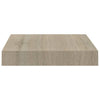 Schwimmende Eichen-Wandregale Chan 23x23,5x3,8cm (4 St. MDF)