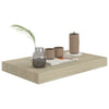 Eichenholz-Wandregale Chan 40x23x3,8cm (4 Stück MDF)