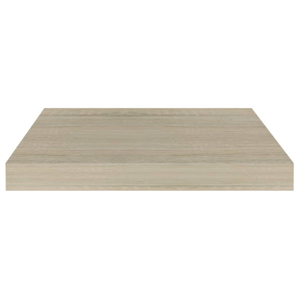 Eichenholz-Wandregale Chan 40x23x3,8cm (4 Stück MDF)