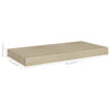 Schwebendes Wandregal Eiche Chan 50x23x3,8cm (MDF)