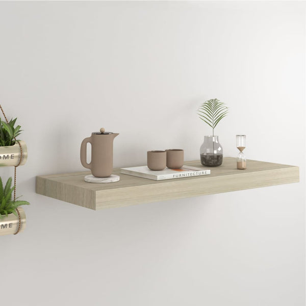 Schweberegal Eiche Chan 60x23,5x3,8cm (MDF)