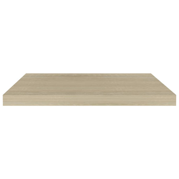 Eiche Wandregale Chan 60x23,5x3,8cm (2 Stück MDF)