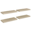Wandregale Eiche Chan 60x23,5x3,8cm (4 Stk. MDF)