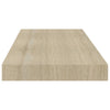 Wandregale Eiche Chan 60x23,5x3,8cm (4 Stk. MDF)