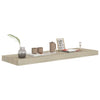 Schwebendes Wandregal Eiche Chan 80x23,5x3,8cm (MDF)