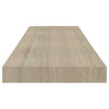 Schwimmende Wandregale Eiche Chan 80x23,5x3,8cm (2 Stück MDF)