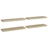 Wandregal Eiche Chan 80x23,5x3,8cm (4 Stk. MDF)