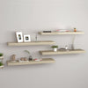 Wandregal Eiche Chan 80x23,5x3,8cm (4 Stk. MDF)