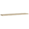 Schwebendes Wandregal Eiche Chan 120x23,5x3,8cm (MDF)