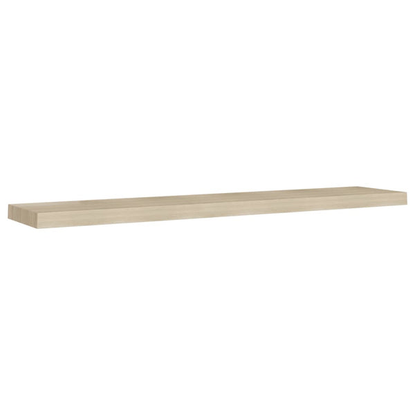 Schwebendes Wandregal Eiche Chan 120x23,5x3,8cm (MDF)