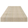 Schwebendes Wandregal Eiche Chan 120x23,5x3,8cm (MDF)