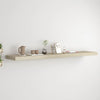 Schwebendes Wandregal Eiche Chan 120x23,5x3,8cm (MDF)