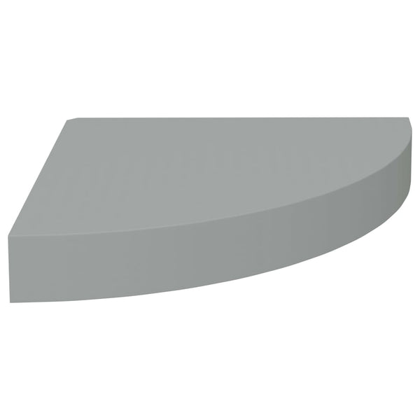 Eckregale Gopsa grau 25x25x3,8cm (4 Stück MDF)