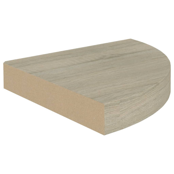 Eckregal Tammi schwimmend Gopsa 25x25x3,8cm (MDF)