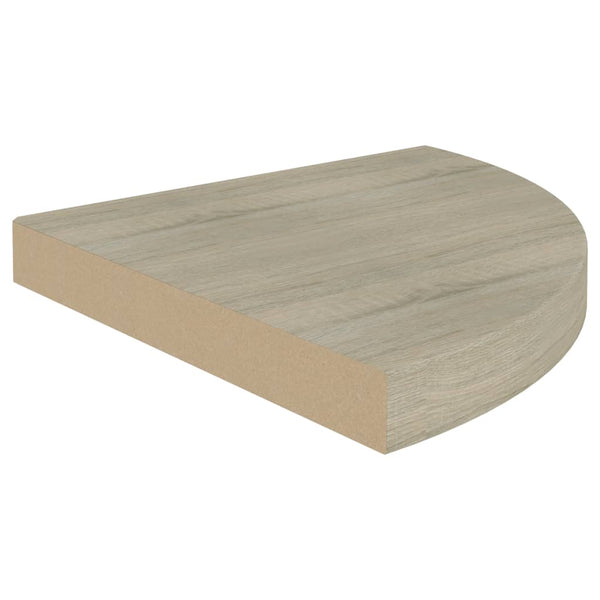Eckregal Tammi Gopsa schwimmend 35x35x3,8cm (MDF)