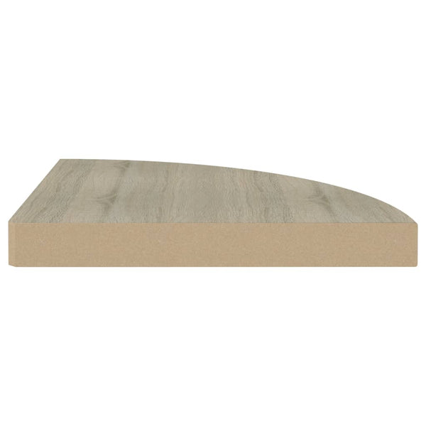 Eckregal Tammi Gopsa schwimmend 35x35x3,8cm (MDF)