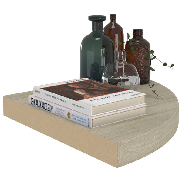 Eckregal Tammi Gopsa schwimmend 35x35x3,8cm (MDF)
