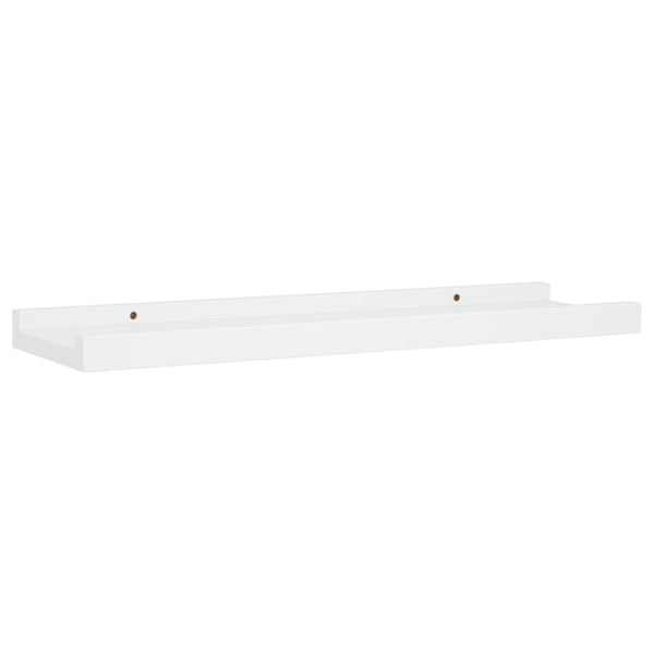 Weißes Regalbrett Iozef 40x9x3cm (2 Stück MDF)