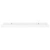 Weißes Regalbrett Iozef 40x9x3cm (2 Stück MDF)