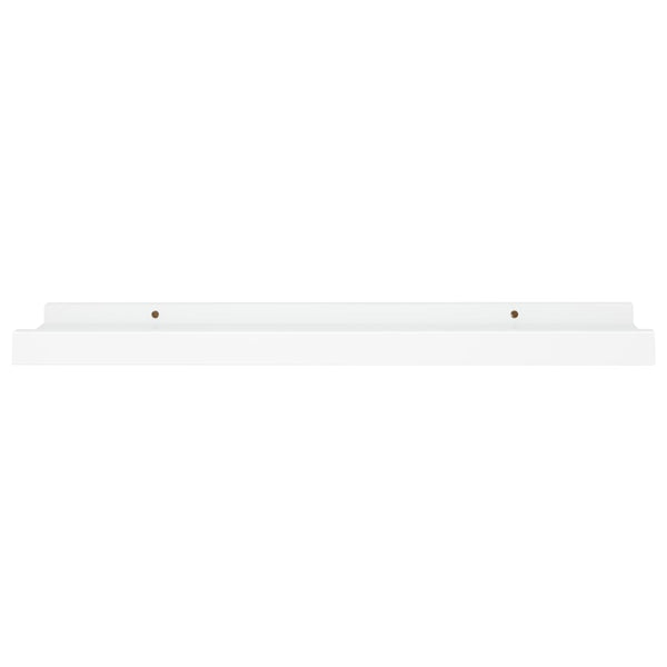 Weißes Regalbrett Iozef 40x9x3cm (2 Stück MDF)