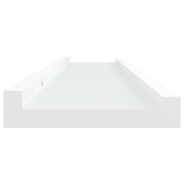 Weißes Regalbrett Iozef 40x9x3cm (2 Stück MDF)