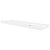 Weißes Regalbrett Iozef 40x9x3cm (2 Stück MDF)