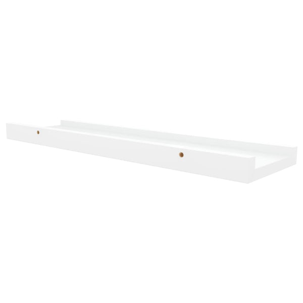 Weißes Regalbrett Iozef 40x9x3cm (2 Stück MDF)