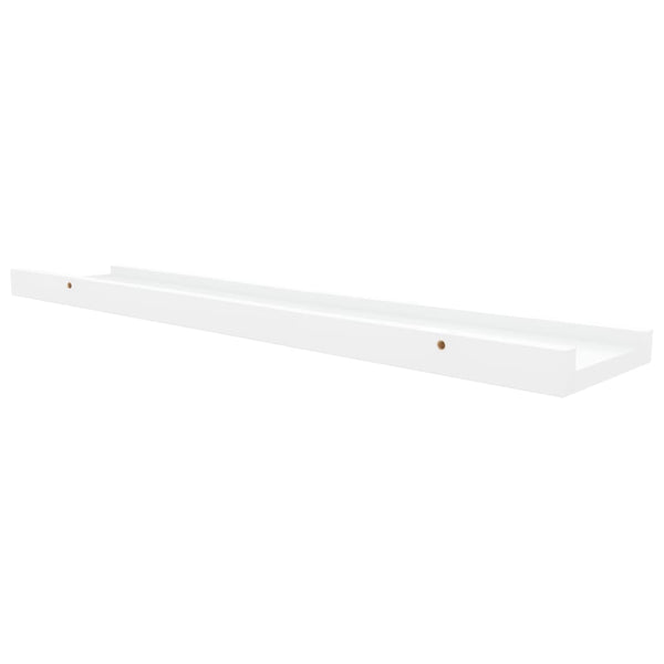 Weißes Regalbrett Iozef 60x9x3cm (2 Stk. MDF)