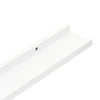 Weißes Regalbrett Iozef 60x9x3cm (2 Stk. MDF)