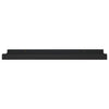Schwarze Wandregale Iozef 40x9x3cm (2 St. MDF)