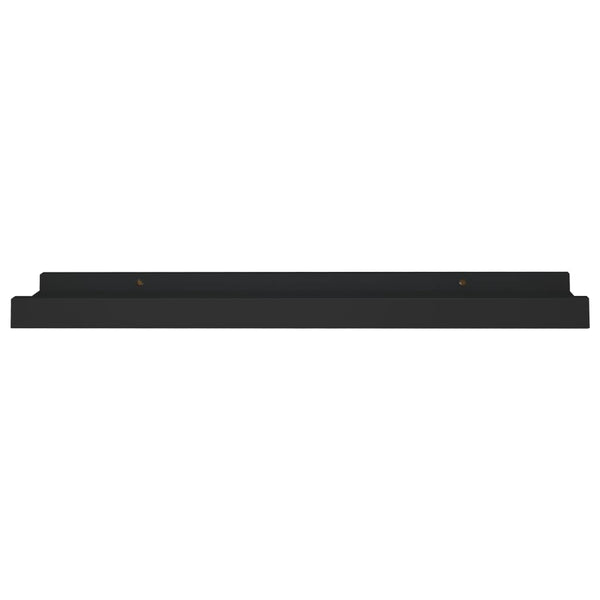Schwarze Wandregale Iozef 40x9x3cm (2 St. MDF)