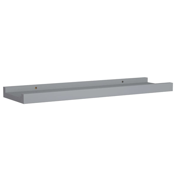 Graue Regalbretter Iozef 40x9x3cm (2 Stk. MDF)