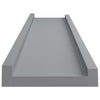 Graue Regalbretter Iozef 40x9x3cm (2 Stk. MDF)